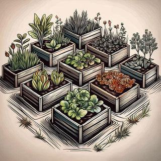 Hoge Moestuinbakken