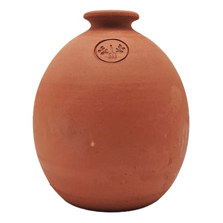 Casa para pájaros de terracota