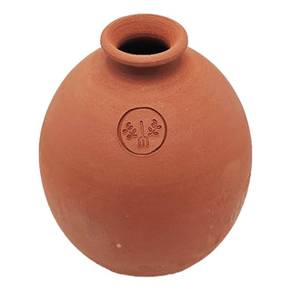 Casa para pájaros de terracota