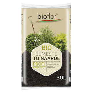 Tierra de jardín abonada BIO 30L