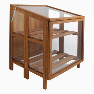 Armario de cultivo Premium de madera dura S