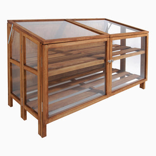 Armario de cultivo Premium de madera dura L
