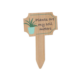 Etiquetas para plantas con frases