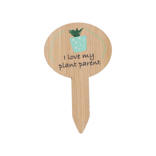 Etiquetas para plantas con frases