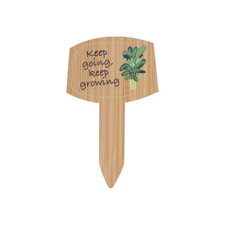 Etiquetas para plantas con frases