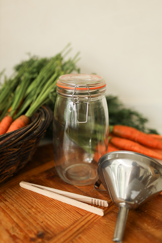 Pinzas para conservas y fermentación