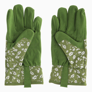 Guante de jardín con estampado