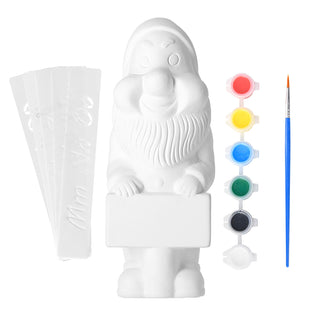 Tuinkabouter L met Schilderset
